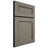Shiloh Cabinetry Full Overlay Landes Poplar Plain Cut Thyme Door
