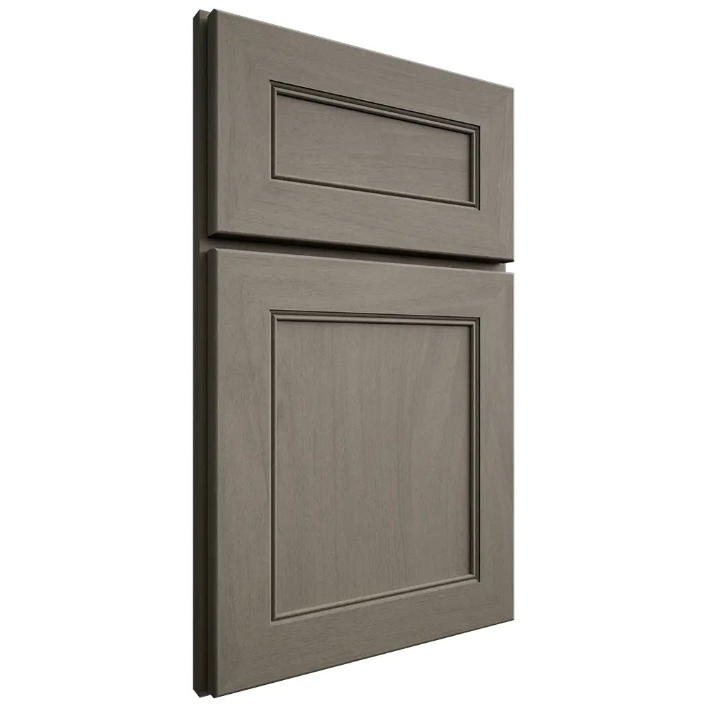 Shiloh Cabinetry Full Overlay Landes Poplar Plain Cut Thyme Door