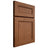 Shiloh Cabinetry Full Overlay Landes Red Oak Plain Cut Braun Door