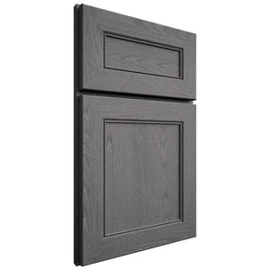 Shiloh Cabinetry Full Overlay Landes Red Oak Plain Cut Cadet Door