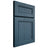 Shiloh Cabinetry Full Overlay Landes Red Oak Plain Cut Hudson Door