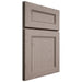 Shiloh Cabinetry Full Overlay Landes Red Oak Plain Cut Sterling Door
