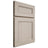Shiloh Cabinetry Full Overlay Landes Walnut Plain Cut Seagull Door
