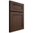 Shiloh Cabinetry Full Overlay Landes White Oak Plain Cut Braun Door