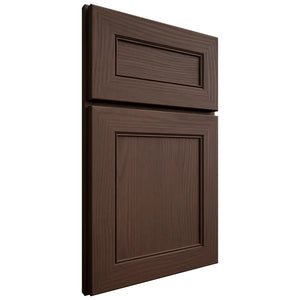 Shiloh Cabinetry Full Overlay Landes White Oak Plain Cut Braun Door