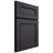 Shiloh Cabinetry Full Overlay Landes White Oak Plain Cut Harbor Door