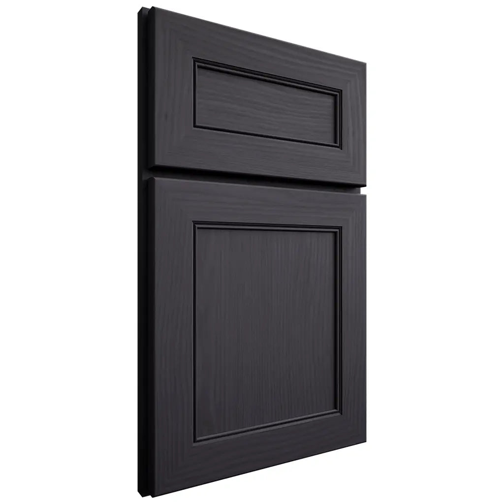 Shiloh Cabinetry Full Overlay Landes White Oak Plain Cut Harbor Door