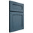 Shiloh Cabinetry Full Overlay Landes White Oak Plain Cut Hudson Door