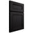Shiloh Cabinetry Full Overlay Landes White Oak Plain Cut Ink Door
