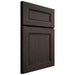 Shiloh Cabinetry Full Overlay Landes White Oak Plain Cut Morel Door