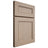 Shiloh Cabinetry Full Overlay Landes White Oak Plain Cut Straw Door