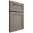 Shiloh Cabinetry Full Overlay Landes White Oak Plain Cut Thyme Door
