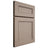 Shiloh Cabinetry Full Overlay Landes White Oak Plain Cut Whitewash Door