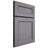 Shiloh Cabinetry Full Overlay Landes White Oak Quarter Sawn Cadet Door
