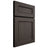Shiloh Cabinetry Full Overlay Landes White Oak Quarter Sawn Creekside Door