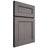 Shiloh Cabinetry Full Overlay Landes White Oak Quarter Sawn Flagstone Door