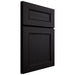Shiloh Cabinetry Full Overlay Landes White Oak Quarter Sawn Ink Door