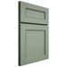 Shiloh Cabinetry Full Overlay Landes White Oak Quarter Sawn Moss Door