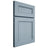 Shiloh Cabinetry Full Overlay Landes White Oak Quarter Sawn Sky Door