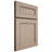 Shiloh Cabinetry Full Overlay Landes White Oak Quarter Sawn Straw Door