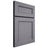 Shiloh Cabinetry Full Overlay Landes White Oak Rift Cut Cadet Door