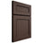 Shiloh Cabinetry Full Overlay Landes White Oak Rift Cut Dusk Door