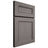 Shiloh Cabinetry Full Overlay Landes White Oak Rift Cut Flagstone Door