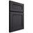 Shiloh Cabinetry Full Overlay Landes White Oak Rift Cut Harbor Door