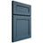 Shiloh Cabinetry Full Overlay Landes White Oak Rift Cut Hudson Door