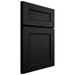 Shiloh Cabinetry Full Overlay Landes White Oak Rift Cut Ink Door