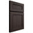 Shiloh Cabinetry Full Overlay Landes White Oak Rift Cut Morel Door