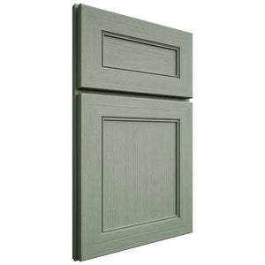Shiloh Cabinetry Full Overlay Landes White Oak Rift Cut Moss Door