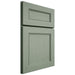 Shiloh Cabinetry Full Overlay Landes White Oak Rift Cut Moss Door