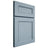 Shiloh Cabinetry Full Overlay Landes White Oak Rift Cut Sky Door
