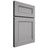Shiloh Cabinetry Full Overlay Landes White Oak Rift Cut Stratus Door