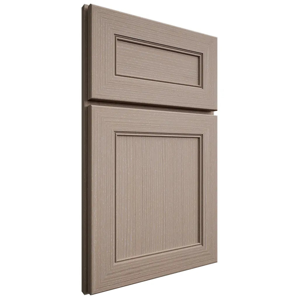 Shiloh Cabinetry Full Overlay Landes White Oak Rift Cut Whitewash Door