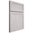 Shiloh Cabinetry Full Overlay Malibu Alder Plain Cut Cotton Door