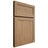 Shiloh Cabinetry Full Overlay Malibu Alder Plain Cut Dusty Road Door