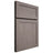 Shiloh Cabinetry Full Overlay Malibu Alder Plain Cut Stonehenge Door