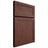 Shiloh Cabinetry Full Overlay Malibu Cherry Plain Cut Bourbon Door