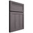 Shiloh Cabinetry Full Overlay Malibu Hickory Plain Cut Cadet Door