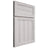 Shiloh Cabinetry Full Overlay Malibu Hickory Plain Cut Cotton Door