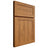 Shiloh Cabinetry Full Overlay Malibu Hickory Plain Cut Medium Door