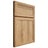 Shiloh Cabinetry Full Overlay Malibu Hickory Plain Cut Natural Door