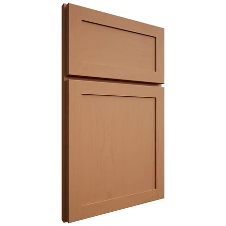 Shiloh Cabinetry Full Overlay Malibu Maple Plain Cut Cashmere Door
