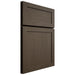 Shiloh Cabinetry Full Overlay Malibu Maple Plain Cut Perfect Brown Door