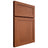 Shiloh Cabinetry Full Overlay Malibu Maple Plain Cut Spice Door