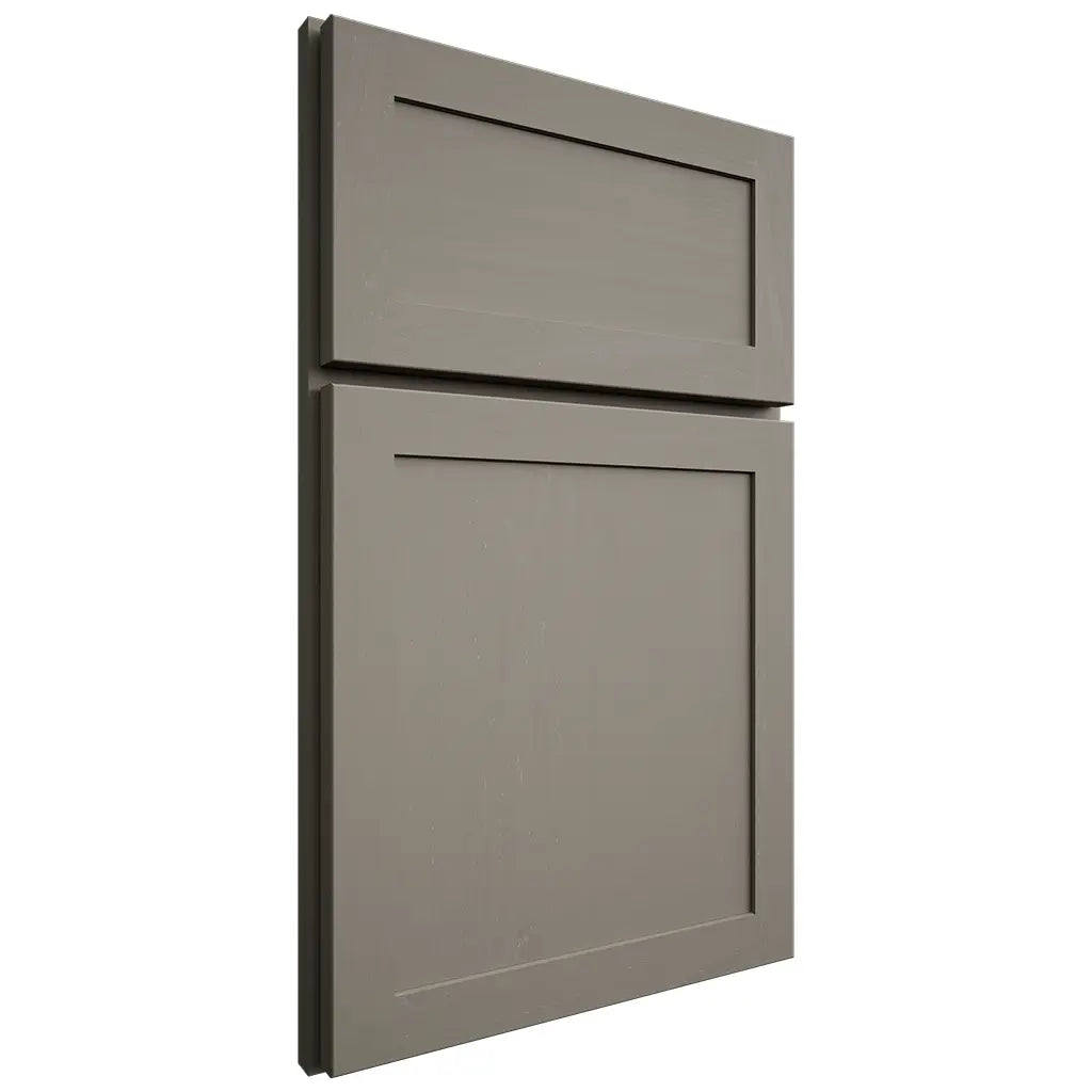 Shiloh Cabinetry Full Overlay Malibu Maple Plain Cut Thyme Door