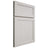 Shiloh Cabinetry Full Overlay Malibu Paintable Beige Door
