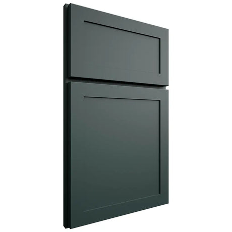 Shiloh Cabinetry Full Overlay Malibu Paintable Billiard Green Door